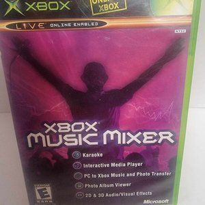 .Xbox Music Mixer (Microsoft Xbox, 2003) COMPLETE IN BOX with manual............